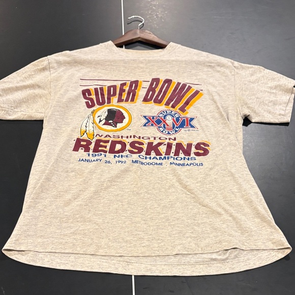 American Trench Other - Vintage Super Bowl Redskins 1991 NFC champions men's large Tee